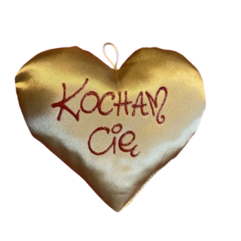 [SMz02] Poduszka serce małe KOCHAM CIĘ